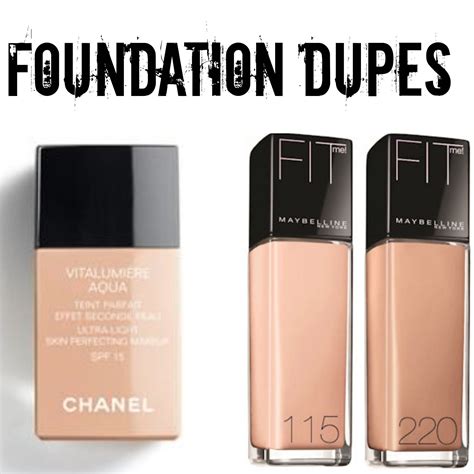 dupe for chanel foundation